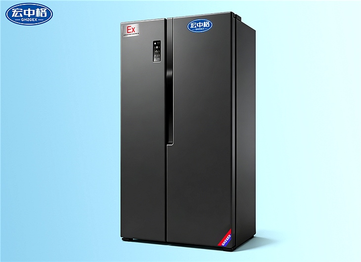 對開門雙溫防爆冰箱BL-600LF（DKM）